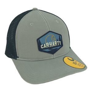 NWT Carhartt OS Canvas Mesh Back Outdoor Patch Adjustable Hat